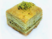 Single baklava piece