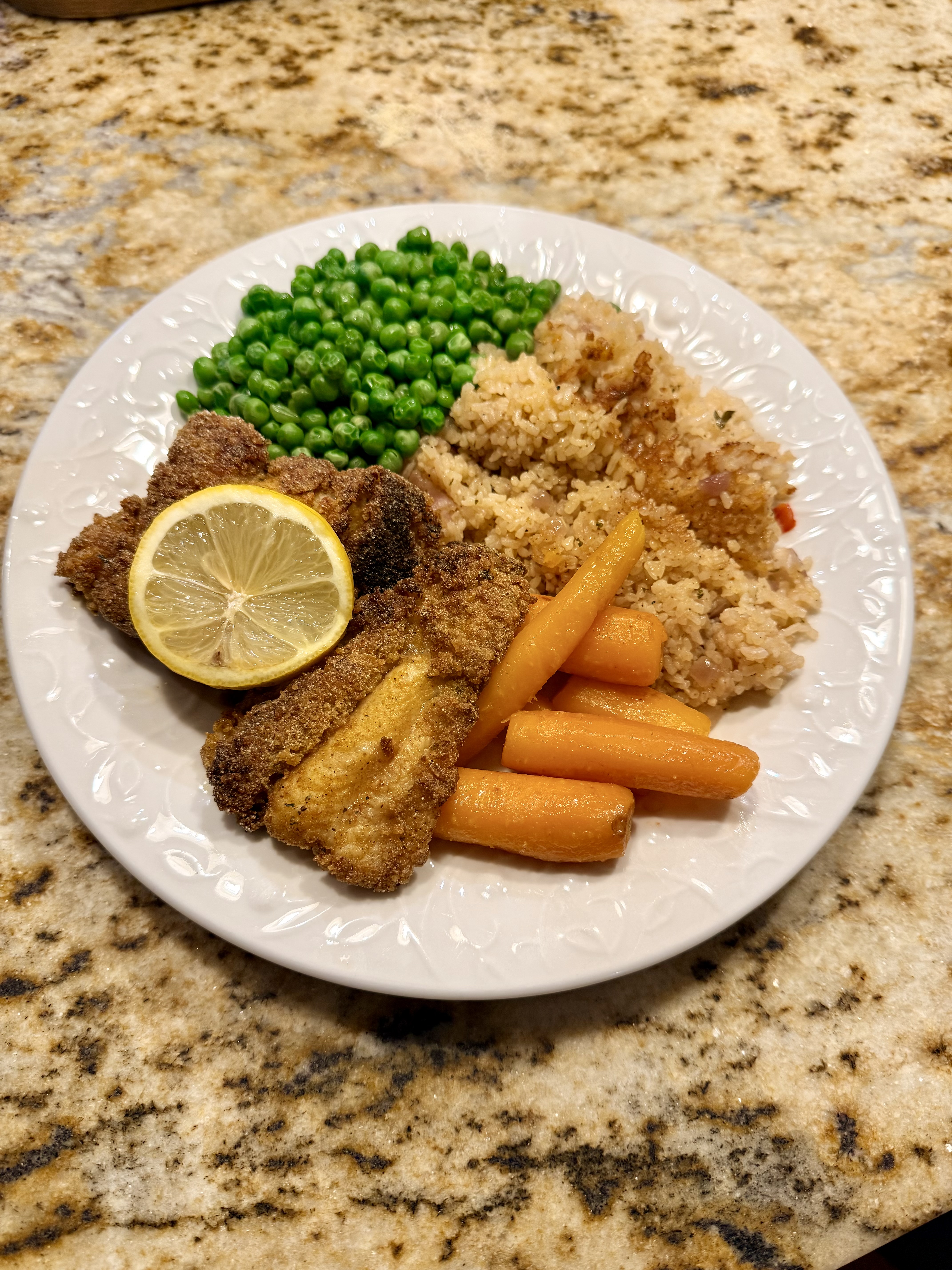Southern-Style Crispy Catfish Plate