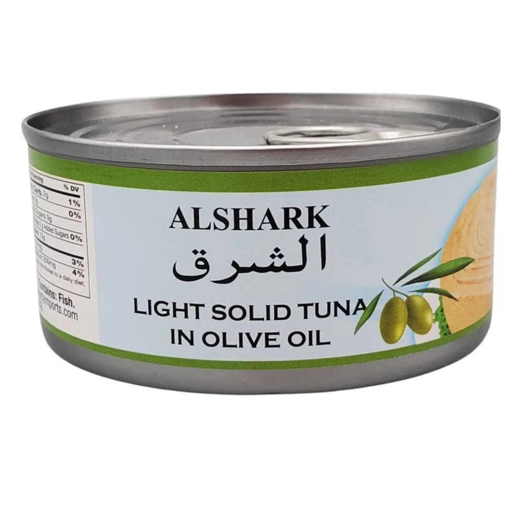 AL SHARK LIGHT SOLID TUNA IN OLIVE OIL 170g