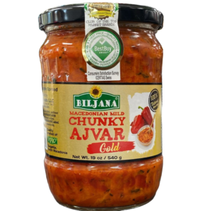 Biljana Macedonian Chunky Ajvar Gold Mild 540gr